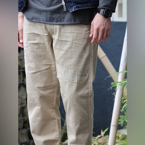 Polo Ralph Lauren Other - RARE POLO‎ RALPH LAUREN【DISTRESSED STRAIGHT-LEG CHINOS】 KHAKI PANTS